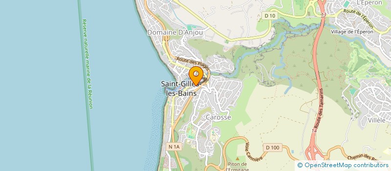 localisation de l'entreprise CLUB SUBAQUATIQUE REUNIONNAIS à SAINT-PAUL
