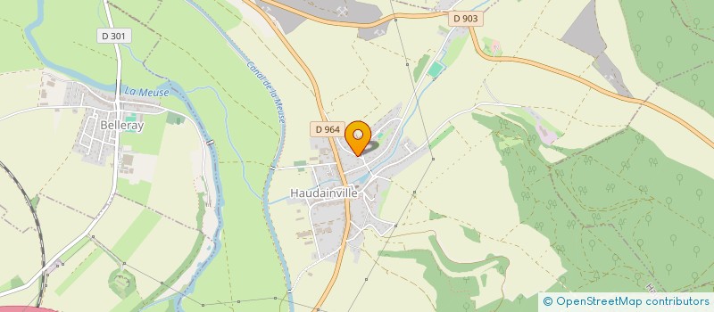localisation de l'entreprise CLUB SUBAQUATIQUE VERDUNOIS à HAUDAINVILLE