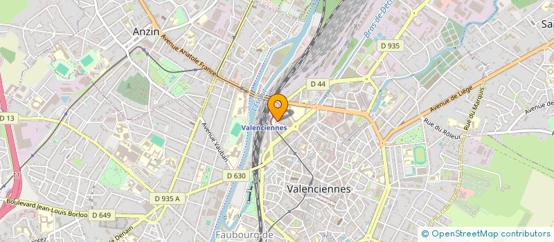 localisation de l'entreprise CLUB SUPPORTERS ALLEZ VA  VALENCIENNES