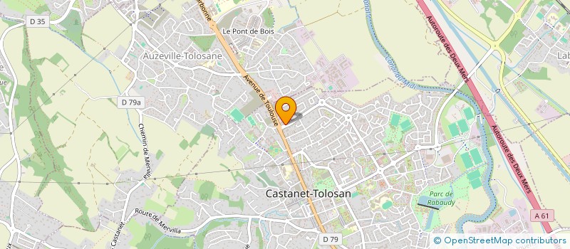 localisation de l'entreprise CLUB TAE KWON DO-FULL CONTACT à CASTANET TOLOSAN
