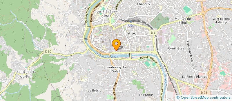 localisation de l'entreprise CLUB TAUR ALES LA BANDERILLA à ALES