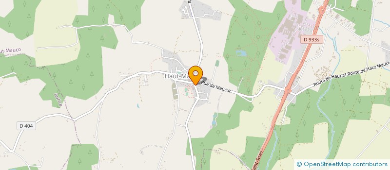 localisation de l'entreprise CLUB TAURIN DE HAUT MAUCO  HAUT-MAUCO