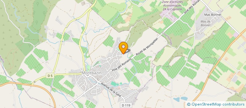 localisation de l'entreprise CLUB TAURIN L'ABRIVADE  GIGEAN