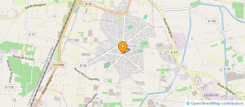 localisation de l'entreprise CLUB TAURIN L ABRIVADO  ROGNONAS