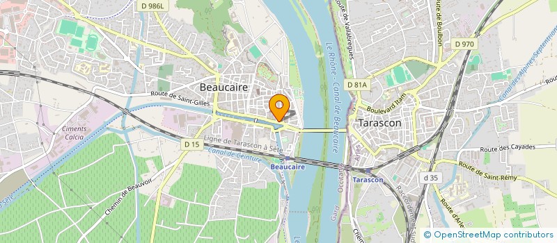 localisation de l'entreprise CLUB TAURIN L AFICION à BEAUCAIRE