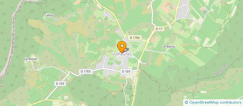 localisation de l'entreprise CLUB TAURIN LE SAINT-LOUP  SAINT-MATHIEU-DE-TREVIERS