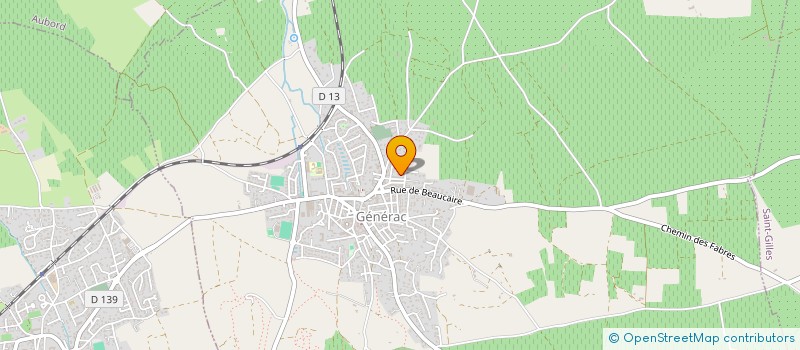 localisation de l'entreprise CLUB TAURIN LOS PITCHOS  GENERAC