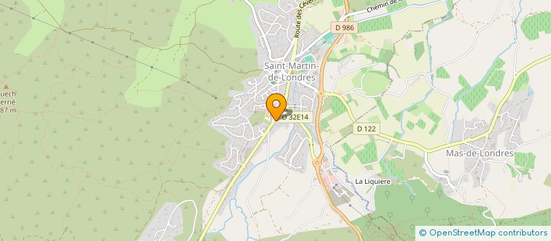 localisation de l'entreprise CLUB TAURIN LOU MARTIN  SAINT-MARTIN-DE-LONDRES