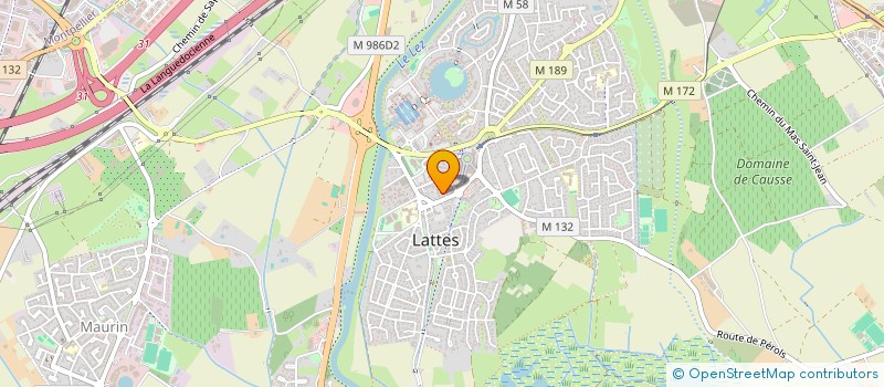 localisation de l'entreprise CLUB TAURIN  LOU MEJEAN à LATTES