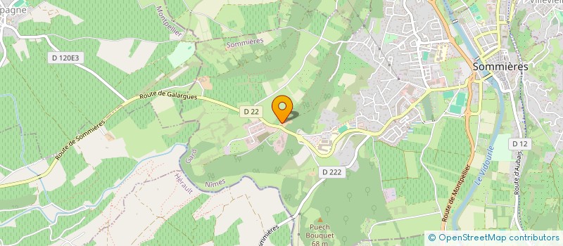 localisation de l'entreprise CLUB TAURIN LOU PASSEROUN SOMMIEROIS  SOMMIERES