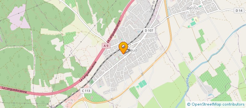 localisation de l'entreprise CLUB TAURIN LOU VOVO à UCHAUD