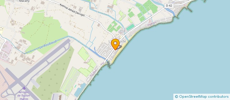 localisation de l'entreprise CLUB TAURIN PAUL RICARD DE HYERES à HYERES