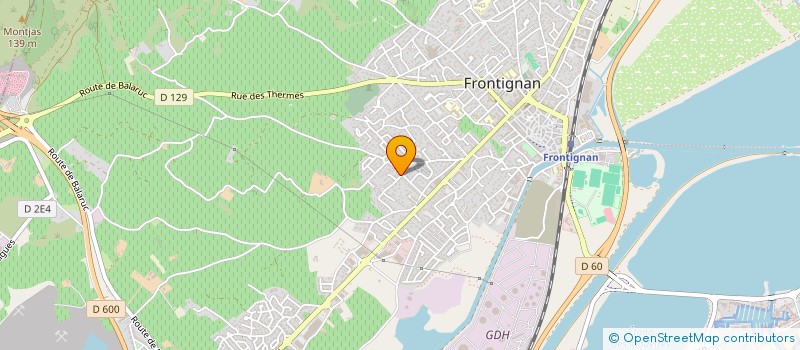 localisation de l'entreprise CLUB TAURIN PAUL RICARD  LOU SENGLIE à FRONTIGNAN