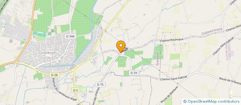 localisation de l'entreprise CLUB TEAM'S  CHATEAURENARD