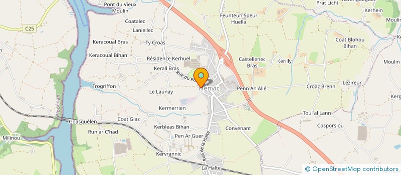 localisation de l'entreprise CLUB TENNIS TABLE TAULESIEN  TAULE