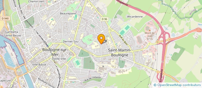 localisation de l'entreprise CLUB TOUJOURS JEUNES 3EME AGE à SAINT-MARTIN-BOULOGNE