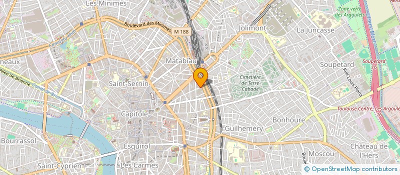 localisation de l'entreprise CLUB TOULOUSAIN DU SPORT ADAPTE à TOULOUSE