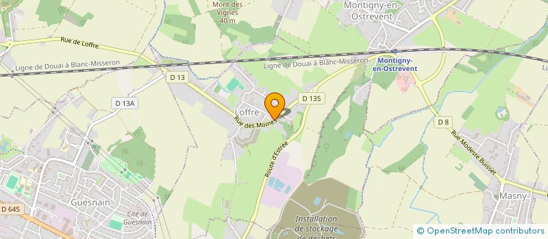 localisation de l'entreprise CLUB TOUSSAINT DOMISE  LOFFRE