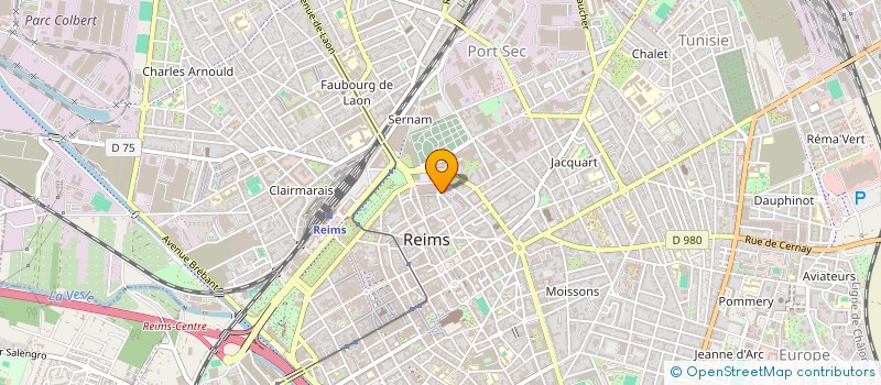 localisation de l'entreprise CLUB TRESORS DISTRIBUTION  REIMS