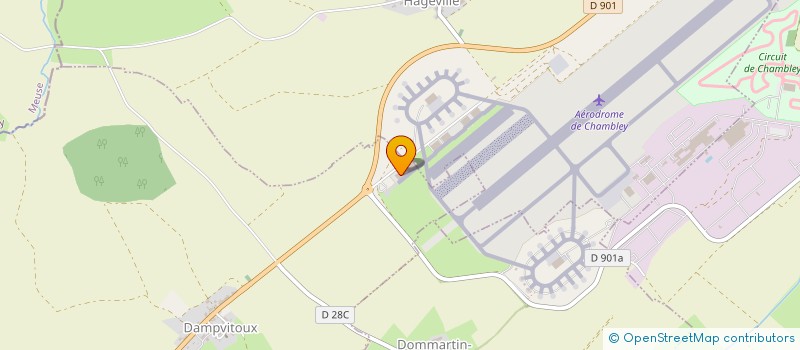 localisation de l'entreprise CLUB U.L.M. SPORTS ET LOISIRS  HAGEVILLE