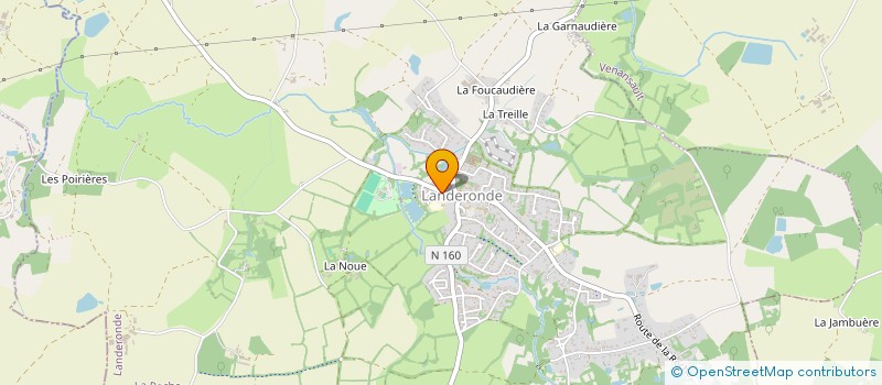 localisation de l'entreprise CLUB U.S.E.P. IL ETAIT UNE FOIS  LANDERONDE