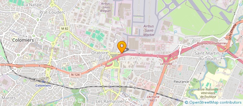 localisation de l'entreprise CLUB ULM AEROPLUM CE AIRBUS à TOULOUSE
