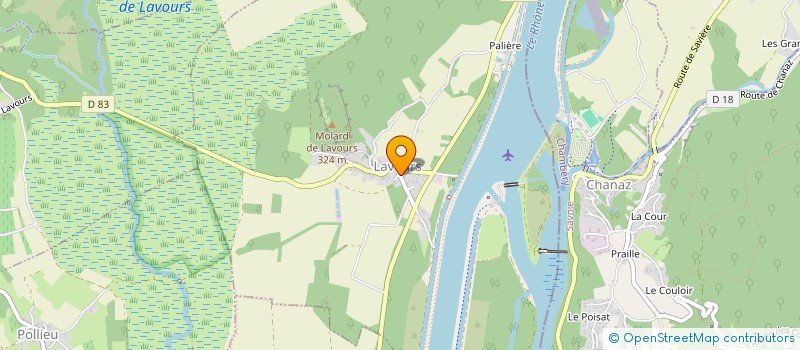 localisation de l'entreprise CLUB ULM DE LAVOURS  LAVOURS