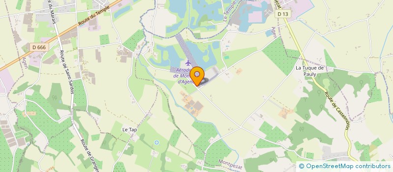 localisation de l'entreprise CLUB ULM DELTA AQUITAINE  MONTPEZAT