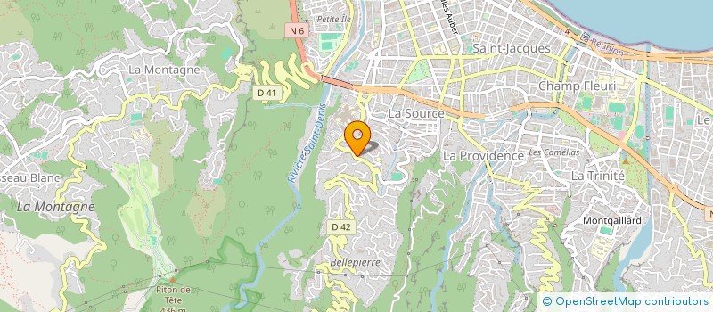 localisation de l'entreprise CLUB ULM KR'EOLE  SAINT-DENIS