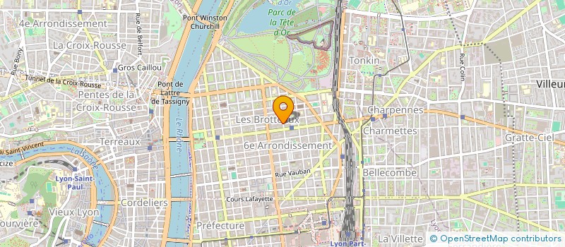 localisation de l'entreprise CLUB ULTIMATE LYON à LYON