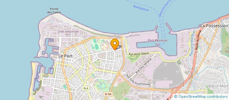 localisation de l'entreprise CLUB USPG LE PORT à LE PORT