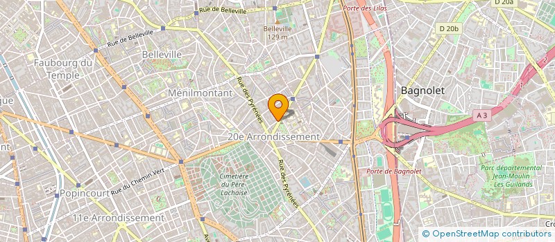 localisation de l'entreprise CLUB VACANCES LOISIRS FNACA DE LA CNM  PARIS