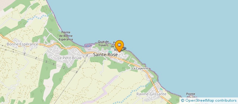 localisation de l'entreprise CLUB VANILLE DE SAINTE ROSE à SAINTE-ROSE