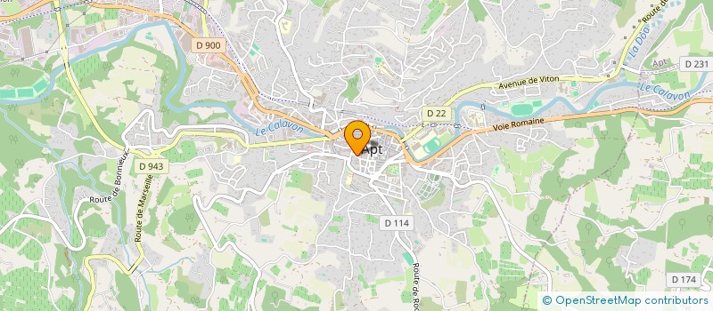 localisation de l'entreprise CLUB VELO CLUB APTESIEN  GARGAS