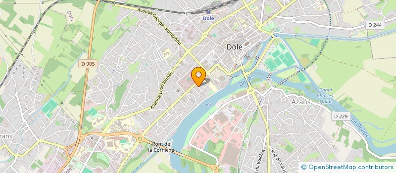 localisation de l'entreprise CLUB VENTURI à VERNOUILLET