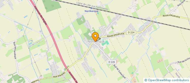 localisation de l'entreprise CLUB VERMEIL  NORTKERQUE