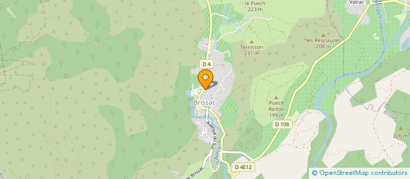 localisation de l'entreprise CLUB VERS A SOIE  BRISSAC