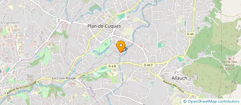 localisation de l'entreprise CLUB VITAL  PLAN-DE-CUQUES