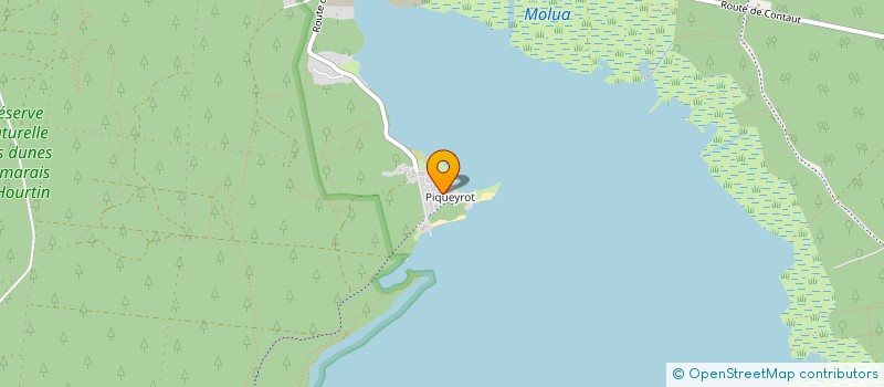 localisation de l'entreprise CLUB VOILE HOURTIN MEDOC  HOURTIN