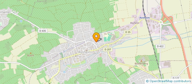 localisation de l'entreprise CLUB VOSGIEN DU PURPURKOPF  ROSENWILLER