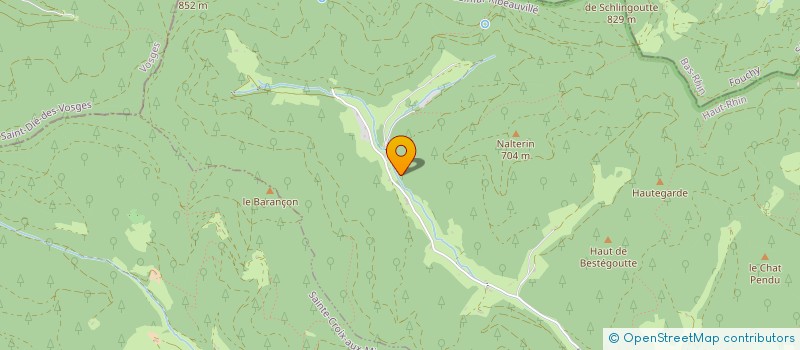 localisation de l'entreprise CLUB VOSGIEN - SECTION DE LIEPVRE - ROMBACH-LE-FRANC  ROMBACH-LE-FRANC