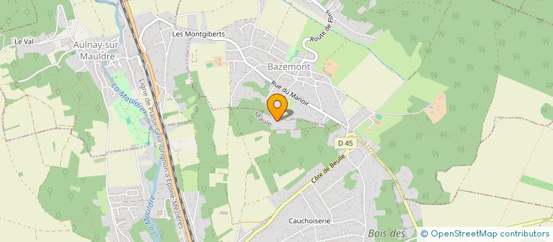 localisation de l'entreprise CLUB48  MAULE