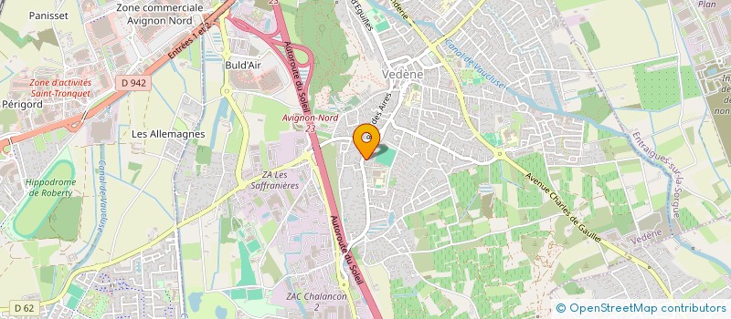 localisation de l'entreprise CLUBE DESPORTIVO BOA à VEDENE