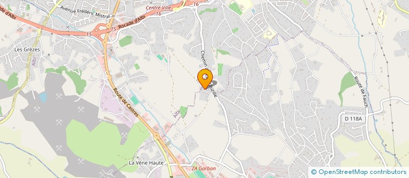 localisation de l'entreprise CLUBER  CUNAC