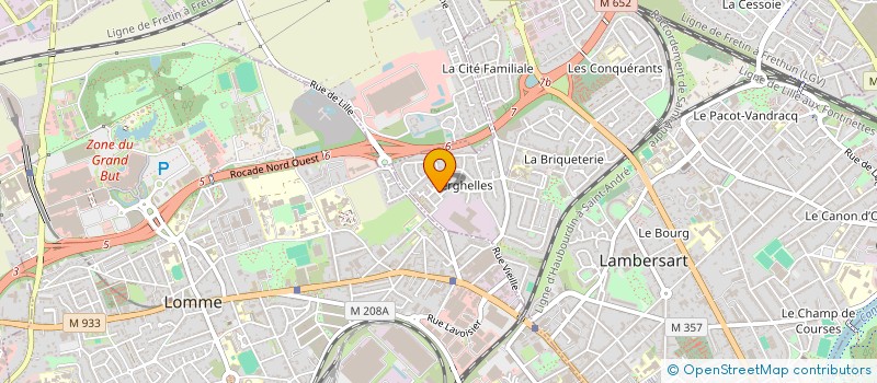 localisation de l'entreprise CLUBLAB à LAMBERSART