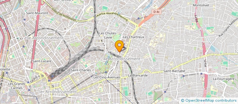 localisation de l'entreprise CLUBSTONE M à MARSEILLE