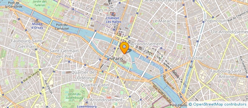 localisation de l'entreprise CLUBVERT.COM à PARIS