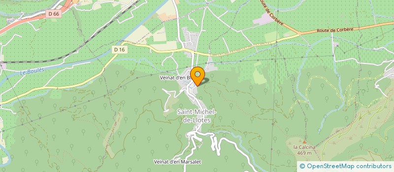 localisation de l'entreprise CLUGOH  SAINT-MICHEL-DE-LLOTES