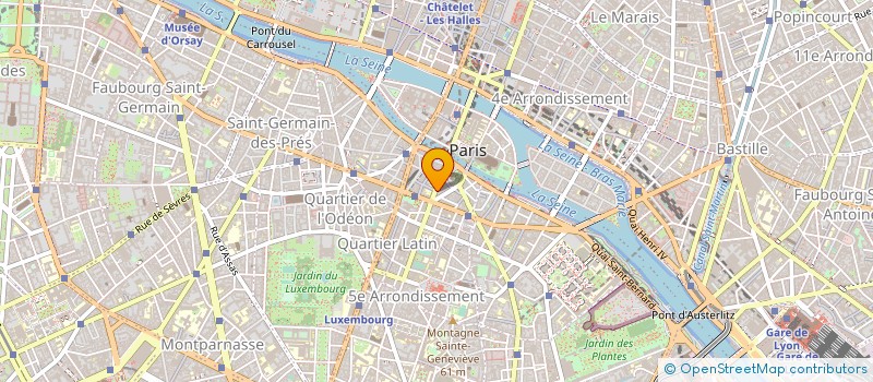 localisation de l'entreprise CLUNY COPIE à PARIS