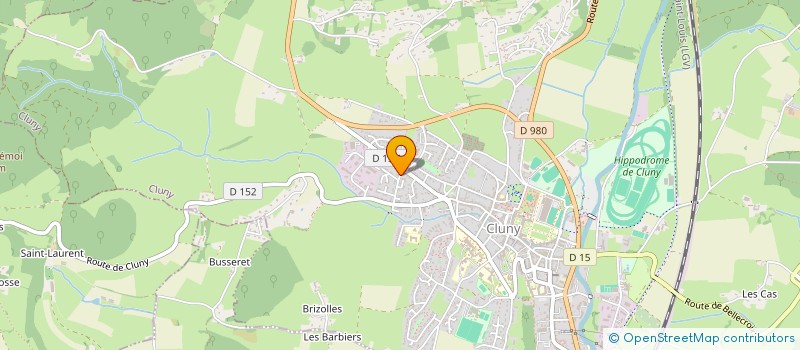 localisation de l'entreprise CLUNY LAMOTTE  CLUNY